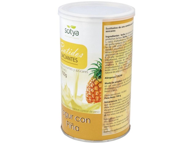 Sotya Batido Saciante De Yogur Piña 700G