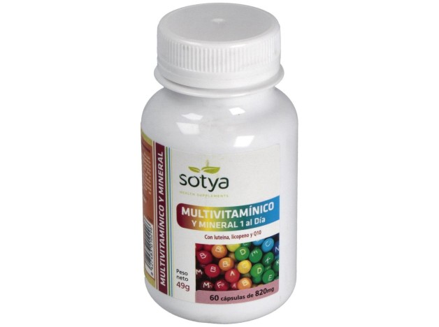 Sotya Multivitamínico Y Mineral 60 Cápsulas De...