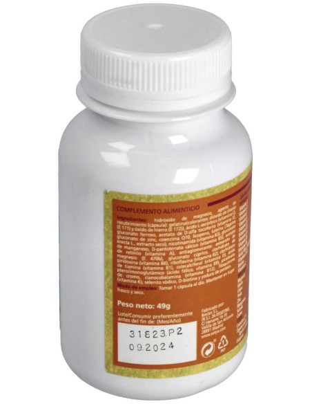 Sotya Multivitamínico Y Mineral 60 Cápsulas De 820 Mg