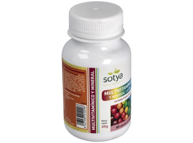 Sotya Multivitamínico Y Mineral 60 Cápsulas De...