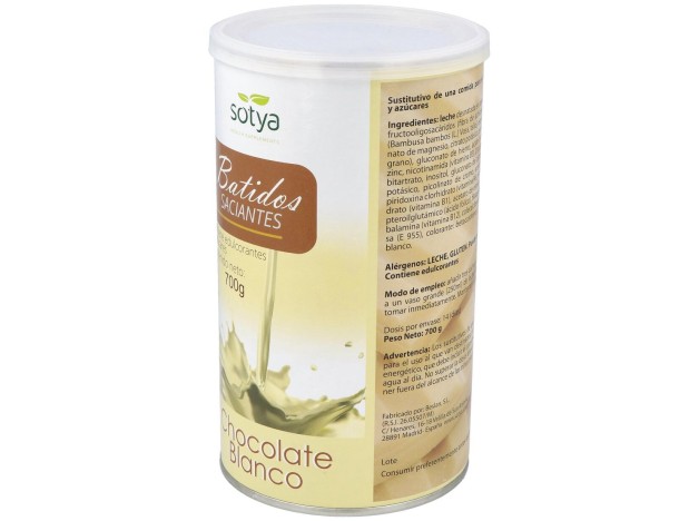 Batido Saciante Chocolate Blanco 700Gr.