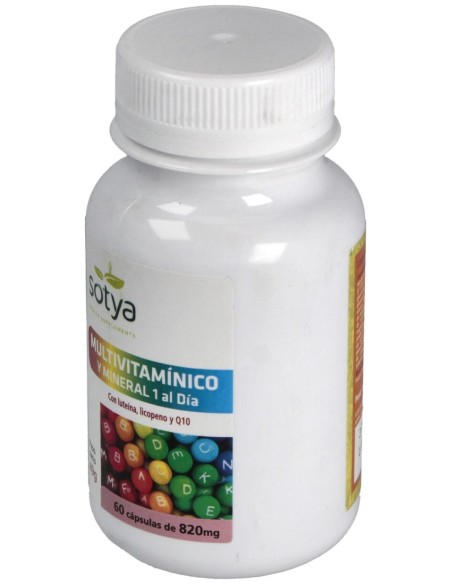 Sotya Multivitamínico Y Mineral 60 Cápsulas De 820 Mg