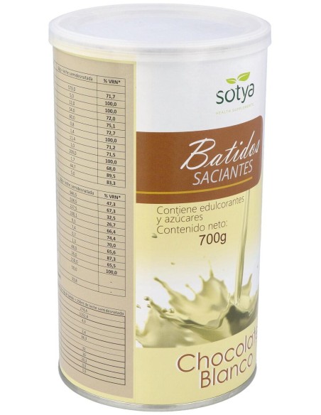 Batido Saciante Chocolate Blanco 700Gr.