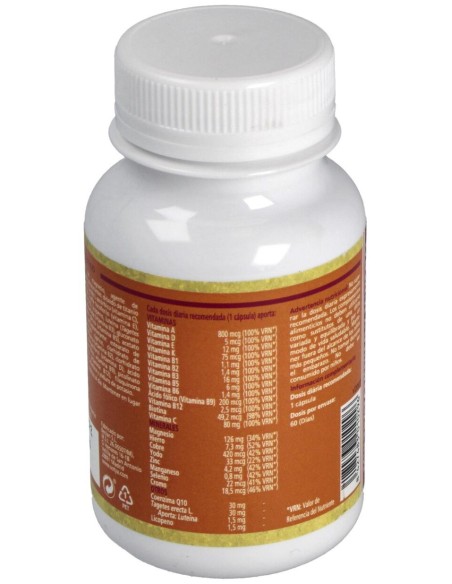 Sotya Multivitamínico Y Mineral 60 Cápsulas De 820 Mg