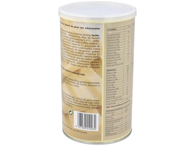 Batido Saciante Chocolate Blanco 700Gr.