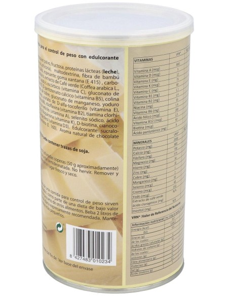 Batido Saciante Chocolate Blanco 700Gr.