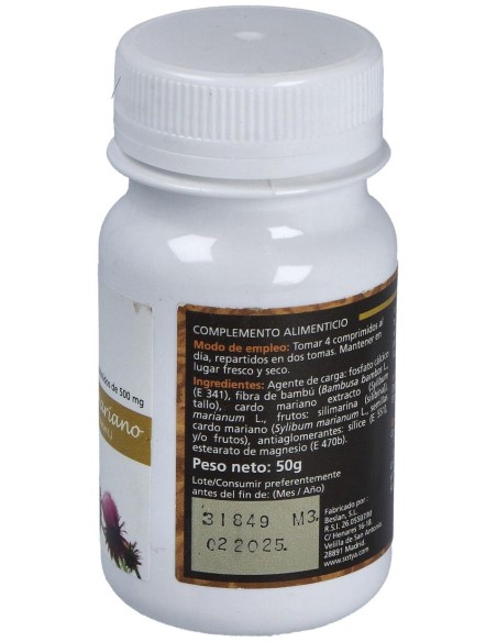 Sotya Cardo Mariano 500Mg 100Comp