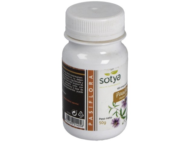 Sotya Pasiflora 500Mg 100Comp