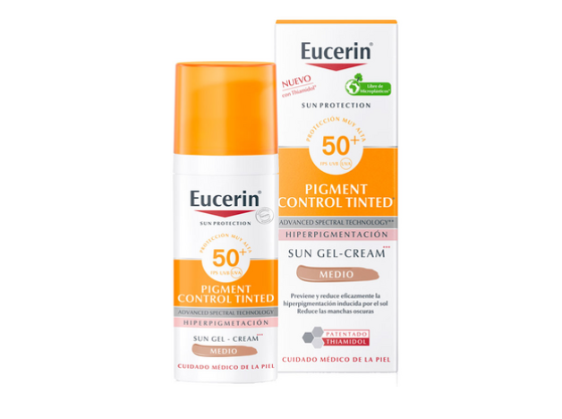 Eucerin Sun Pigment Control SPF50+ con Color...