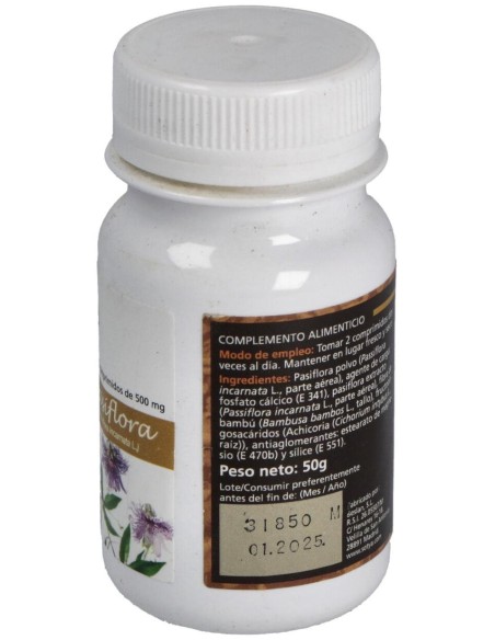 Sotya Pasiflora 500Mg 100Comp