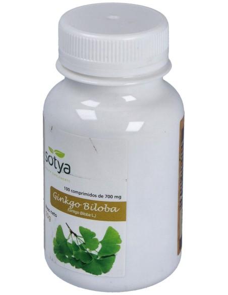 Ginko Biloba 700 Mg Sotya 100 Comprimidos