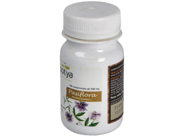 Sotya Pasiflora 500Mg 100Comp