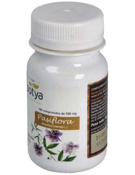 Sotya Pasiflora 500Mg 100Comp