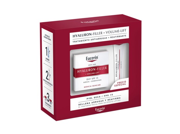 Eucerin Volume Dia Piel Seca 50Ml+Contorno