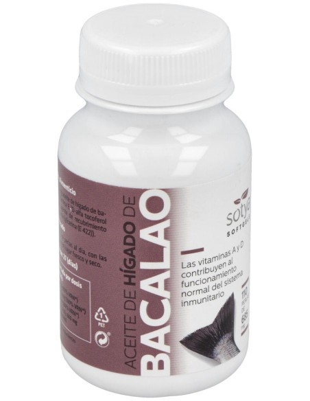 Sotya Hígado De Bacalao 700Mg 110 Perlas