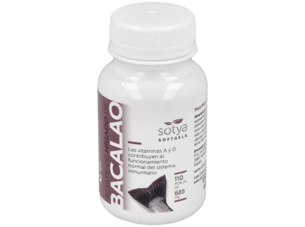 Sotya Hígado De Bacalao 700Mg 110 Perlas