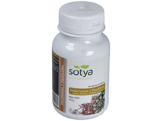 Valeriana Y Pasiflora 450Mg. 90Cap.