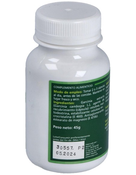 Sotya Garcinia Cambogia 500Mg 90Cáps