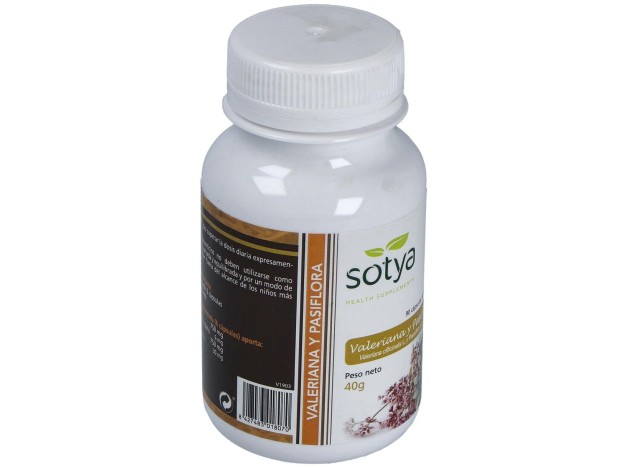 Valeriana Y Pasiflora 450Mg. 90Cap.