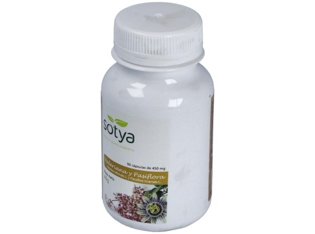 Valeriana Y Pasiflora 450Mg. 90Cap.