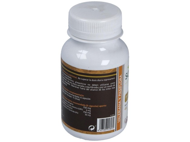 Valeriana Y Pasiflora 450Mg. 90Cap.