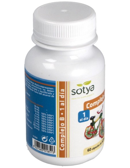 Sotya Complejo B Al Día 600Mg 60Cáps