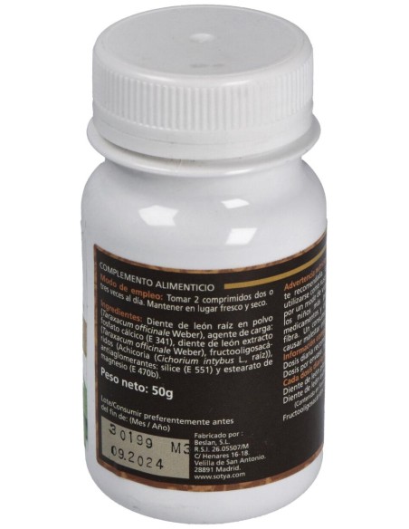 Sotya Diente De León 500Mg 100Comp