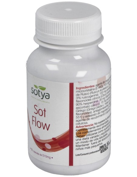 Sotya Sot-Flow 510Mg 60Cáps