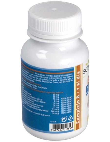 Sotya Complejo B Al Día 600Mg 60Cáps