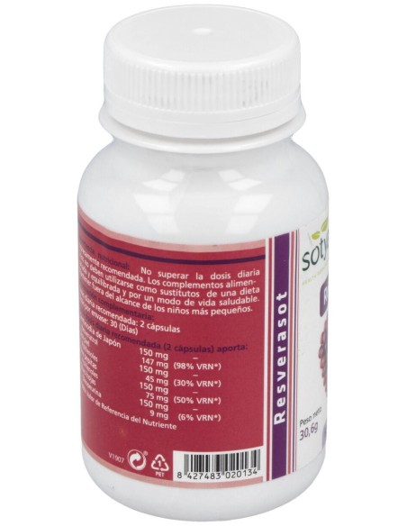 Sotya Resverasot 510Mg 60Cáps