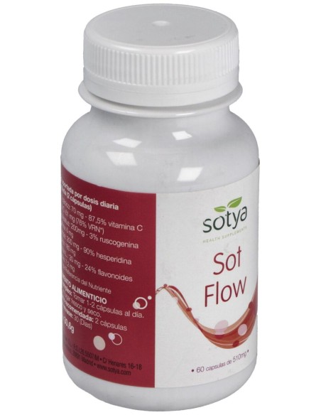 Sotya Sot-Flow 510Mg 60Cáps