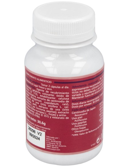 Sotya Resverasot 510Mg 60Cáps