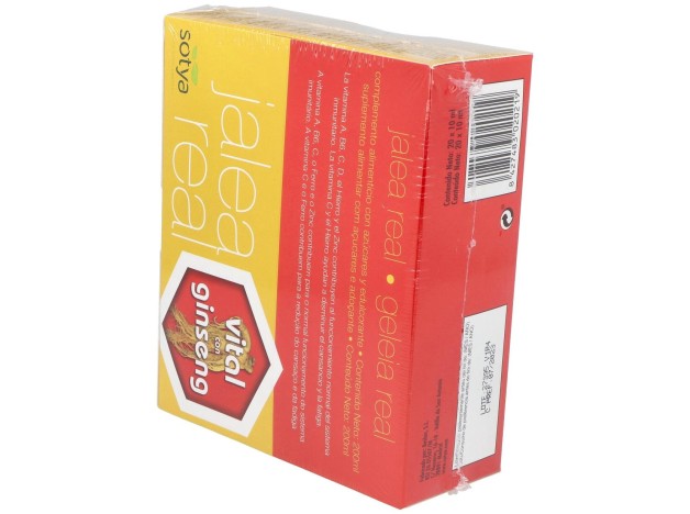 Jalea Real Vital Ginseng 20Amp.
