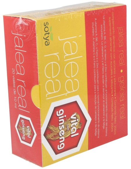 Jalea Real Vital Ginseng 20Amp.