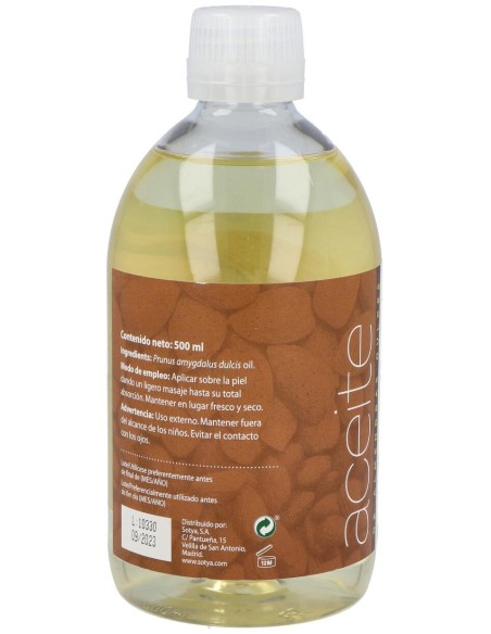 Sotya Aceite De Almendras Dulces 500Ml