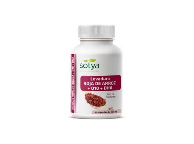 Sotya Levadura Roja De Arroz + Q10 +Dha 60Caps