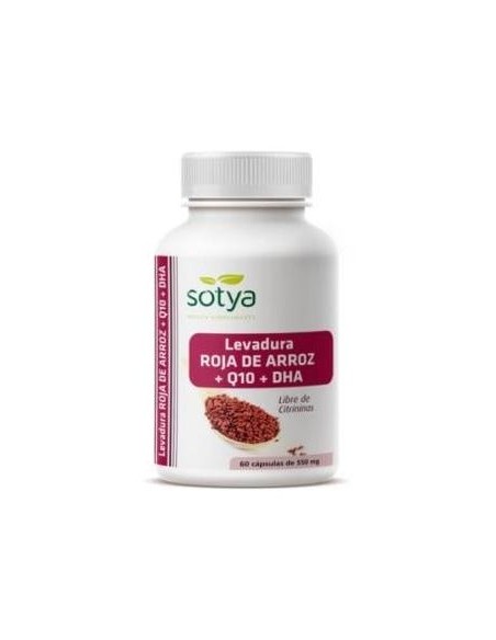 Sotya Levadura Roja De Arroz + Q10 +Dha 60Caps