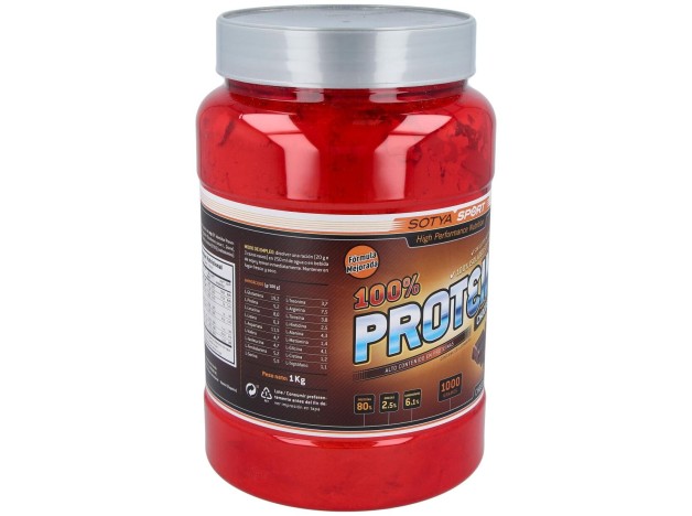 Proteinas Soja 100% Chocolate 1Kg.