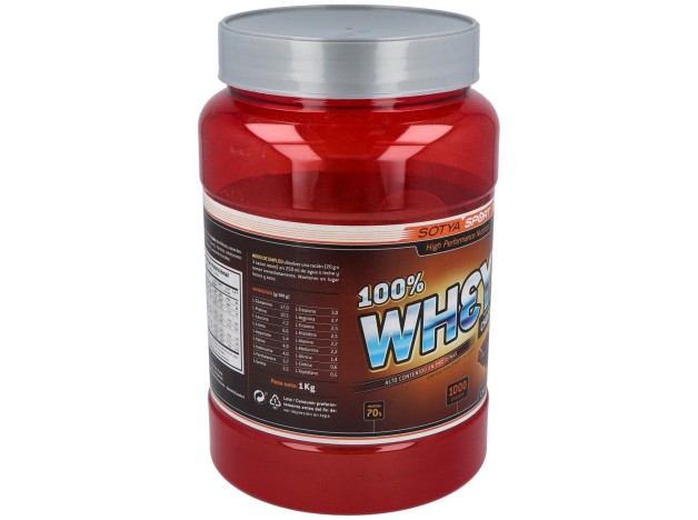 Proteinas Whey Protein 83% Chocolate 1Kg.