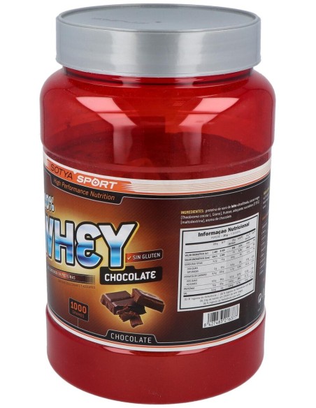 Proteinas Whey Protein 83% Chocolate 1Kg.