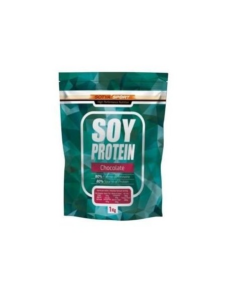Proteinas Soja 100% Chocolate 1Kg.