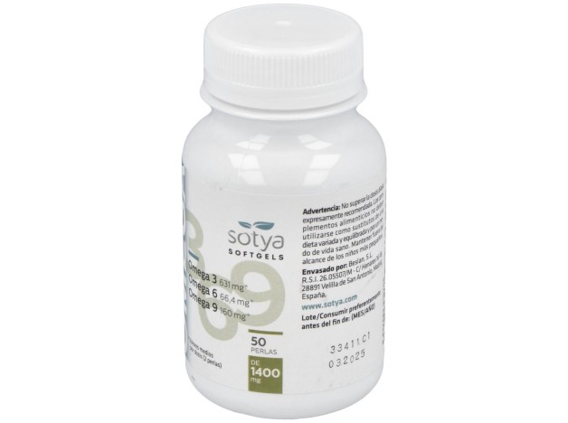 Sotya Omega 3-6-9 1300Mg 50 Perlas