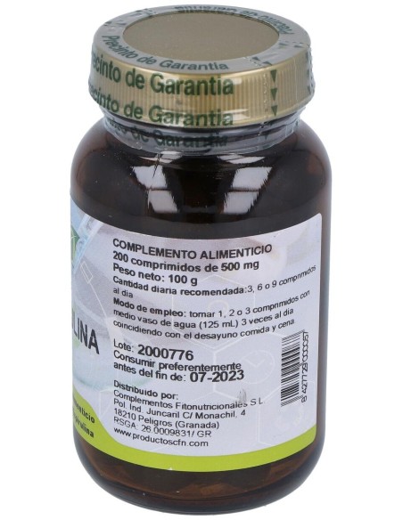 Espirulina 400Mg. 200Comp.