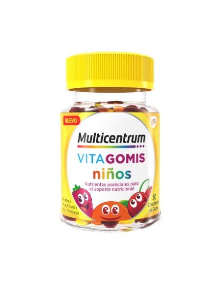 Multicentrum Vitagomis Niños 30 gominolas