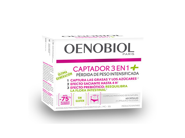 Oenobiol Captador 3 En 1 ¡DUPLO! 60+60 Cápsulas
