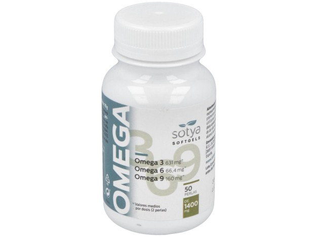 Sotya Omega 3-6-9 1300Mg 50 Perlas