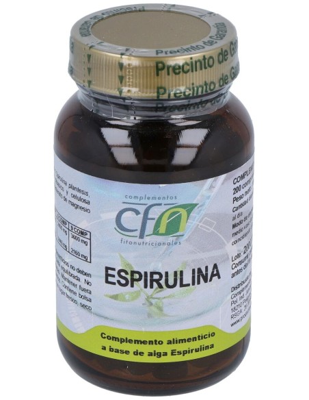 Espirulina 400Mg. 200Comp.