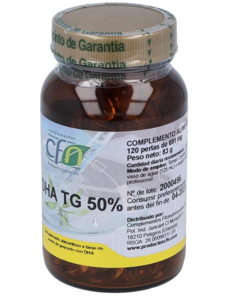 Cfn Dha Algatrium Tg 120Caps