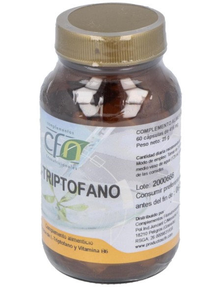 Cfn L-Triptofano 60Caps