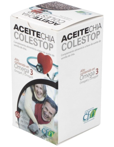 Aceite Chia Colestop (Salvia Hispanica) 60Perlas